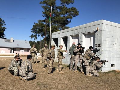 Members Of The Army S 1st Security Assistance Brigade Train At Fort Polk La